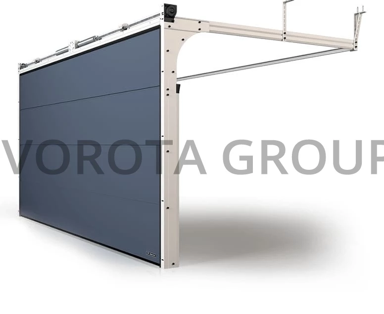 Секционные ворота для гаража Doorhan цвета графит 2500x2000