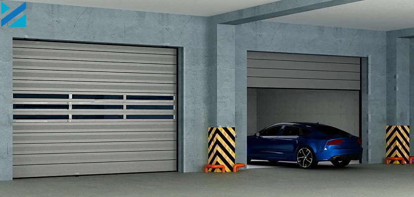 Новинка! Промышленные секционные ворота серии ISD01 Parking