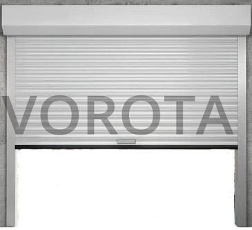 Рулонные ворота для гаража Alutech белого цвета 3000x2100