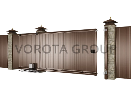 Откатные ворота Doorhan для дома 3500x2500