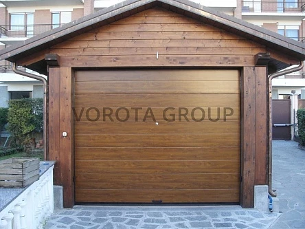 Автоматические ворота для гаража Doorhan под дерево 2000x1800